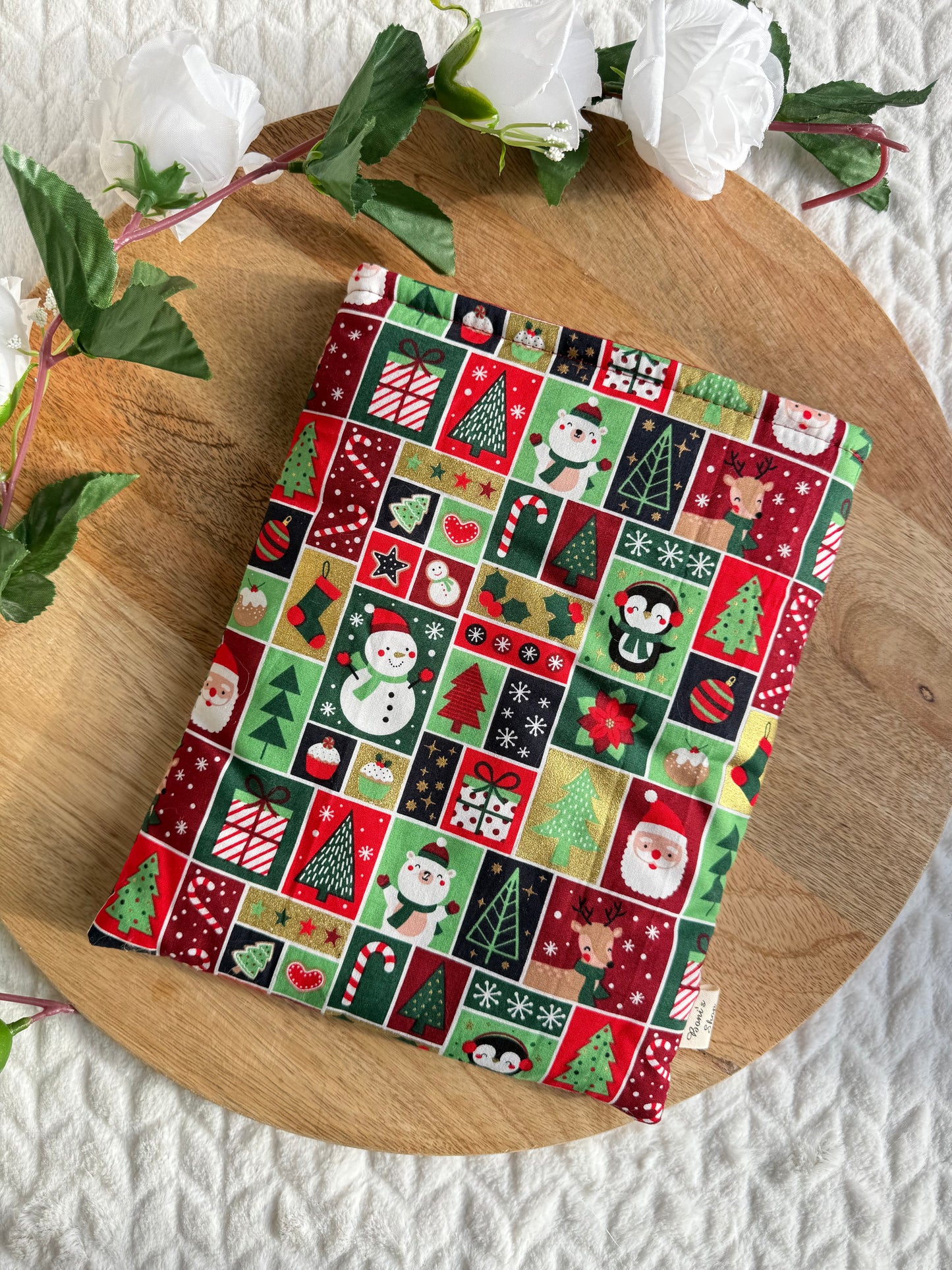 Housse pour livre Noël