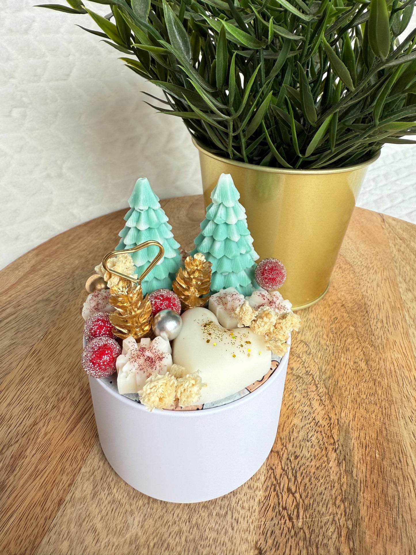 Mini bouquet de fondants parfumés - Édition Noël