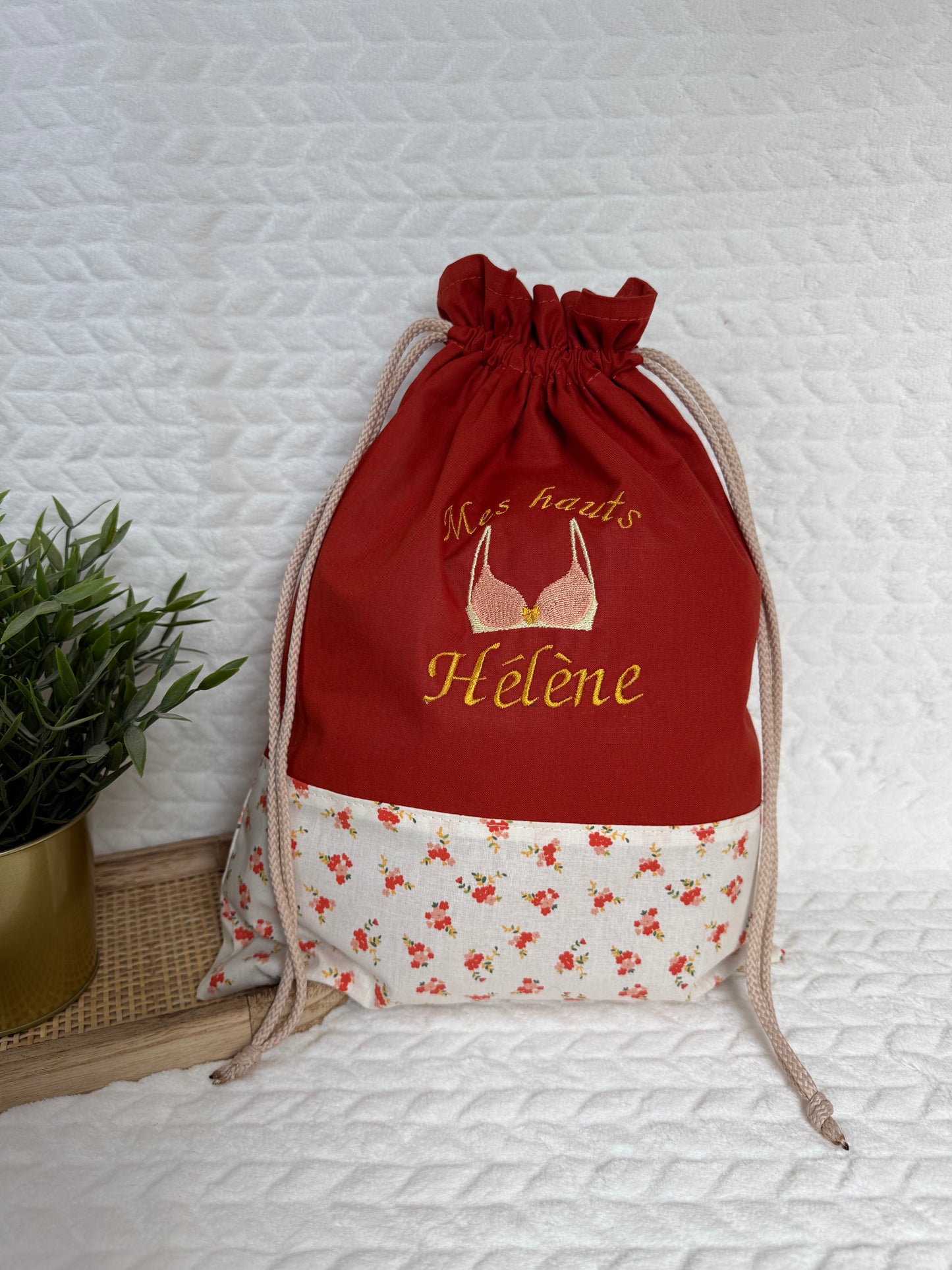 Pochon à linge personnalisable