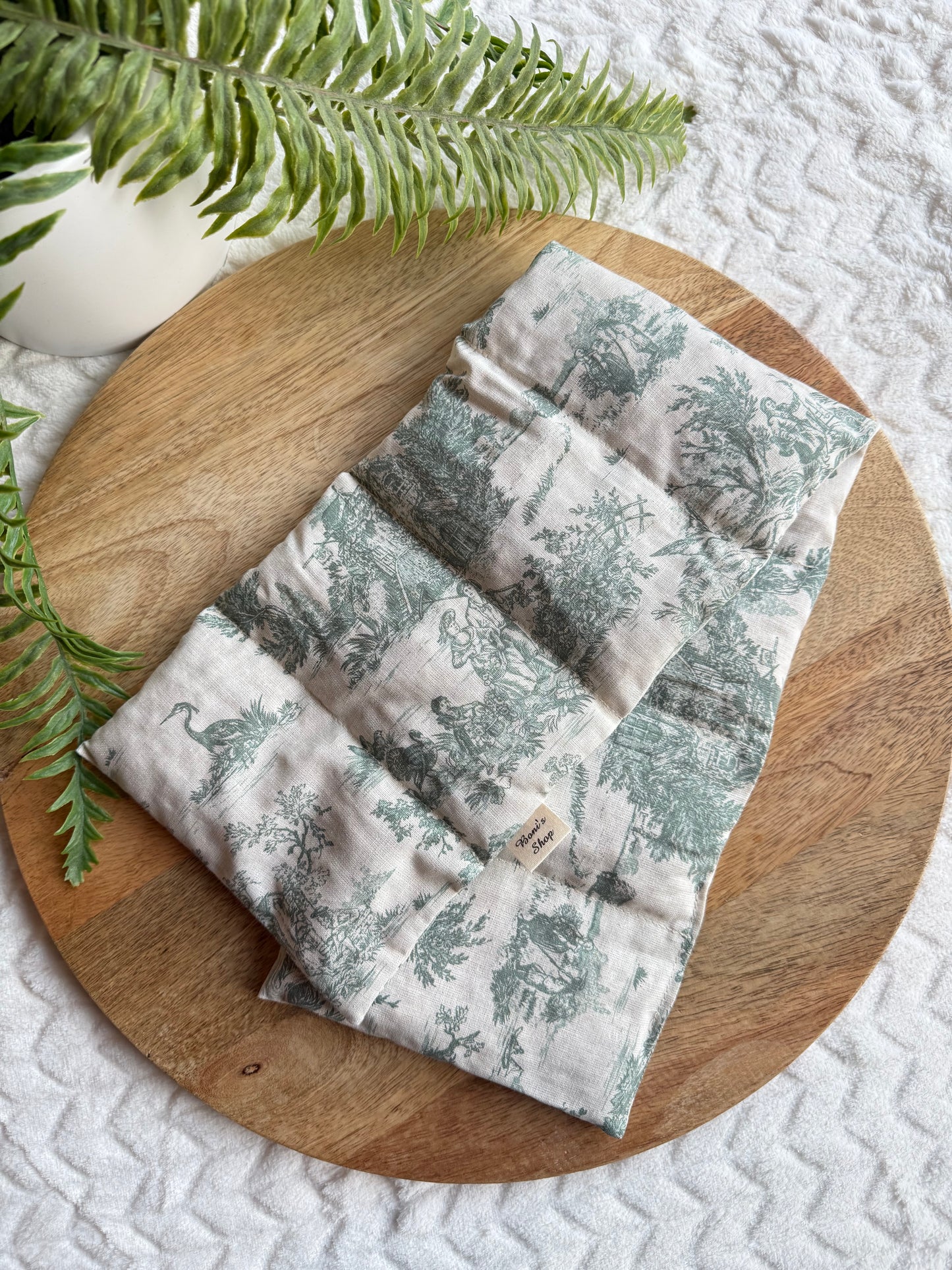 Bouillotte sèche aux noyaux de cerises