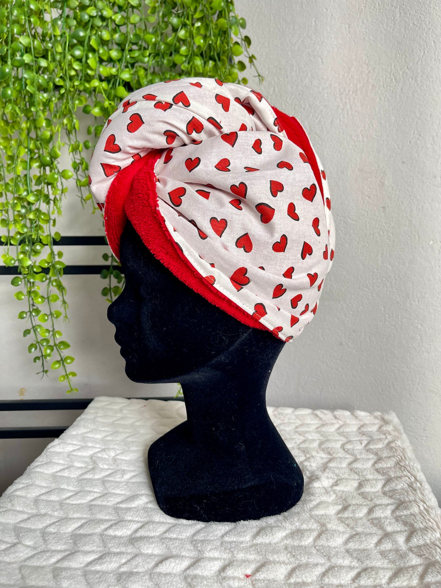 Serviette à cheveux sur mesure