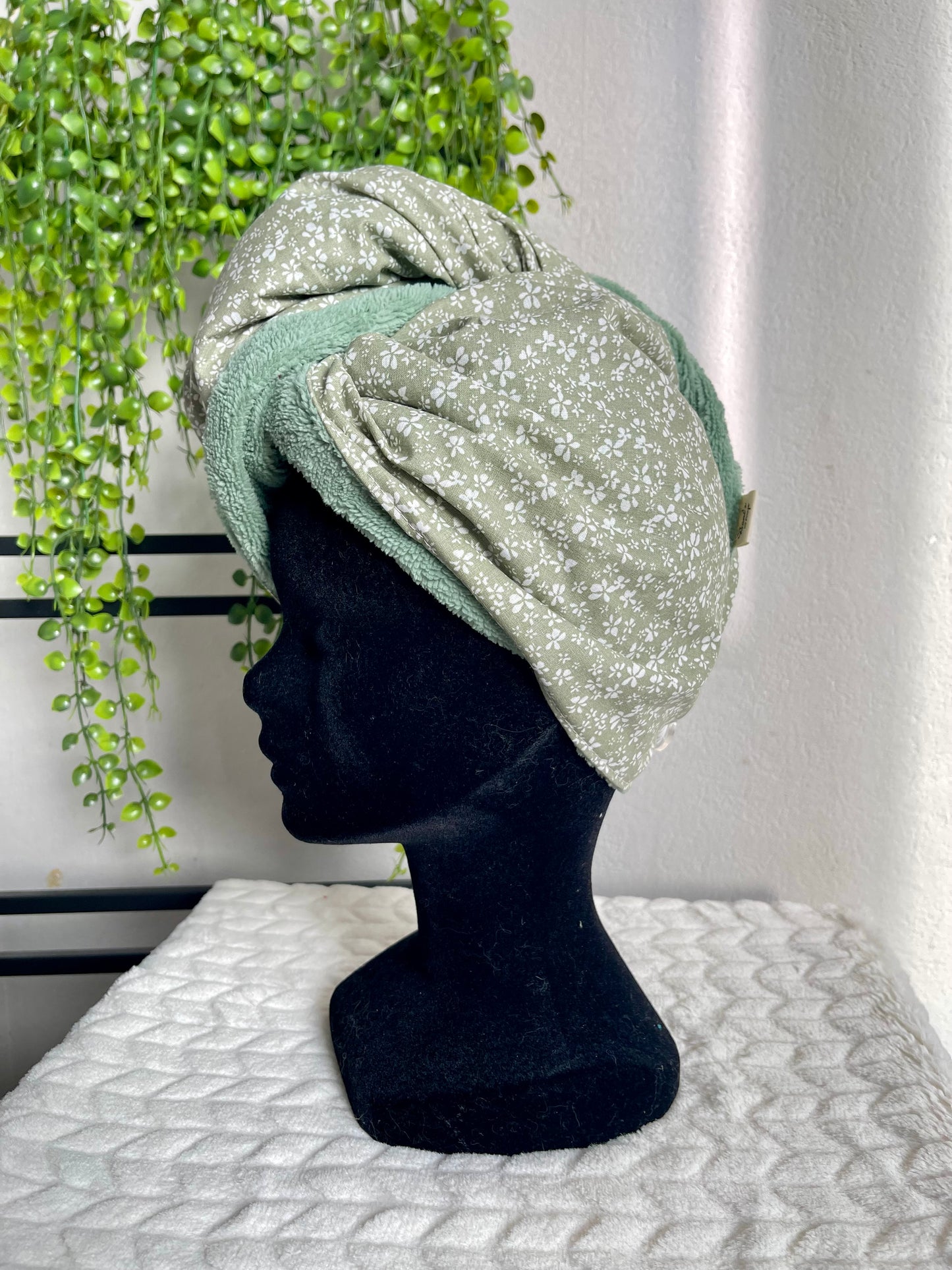 Serviette à cheveux sur mesure