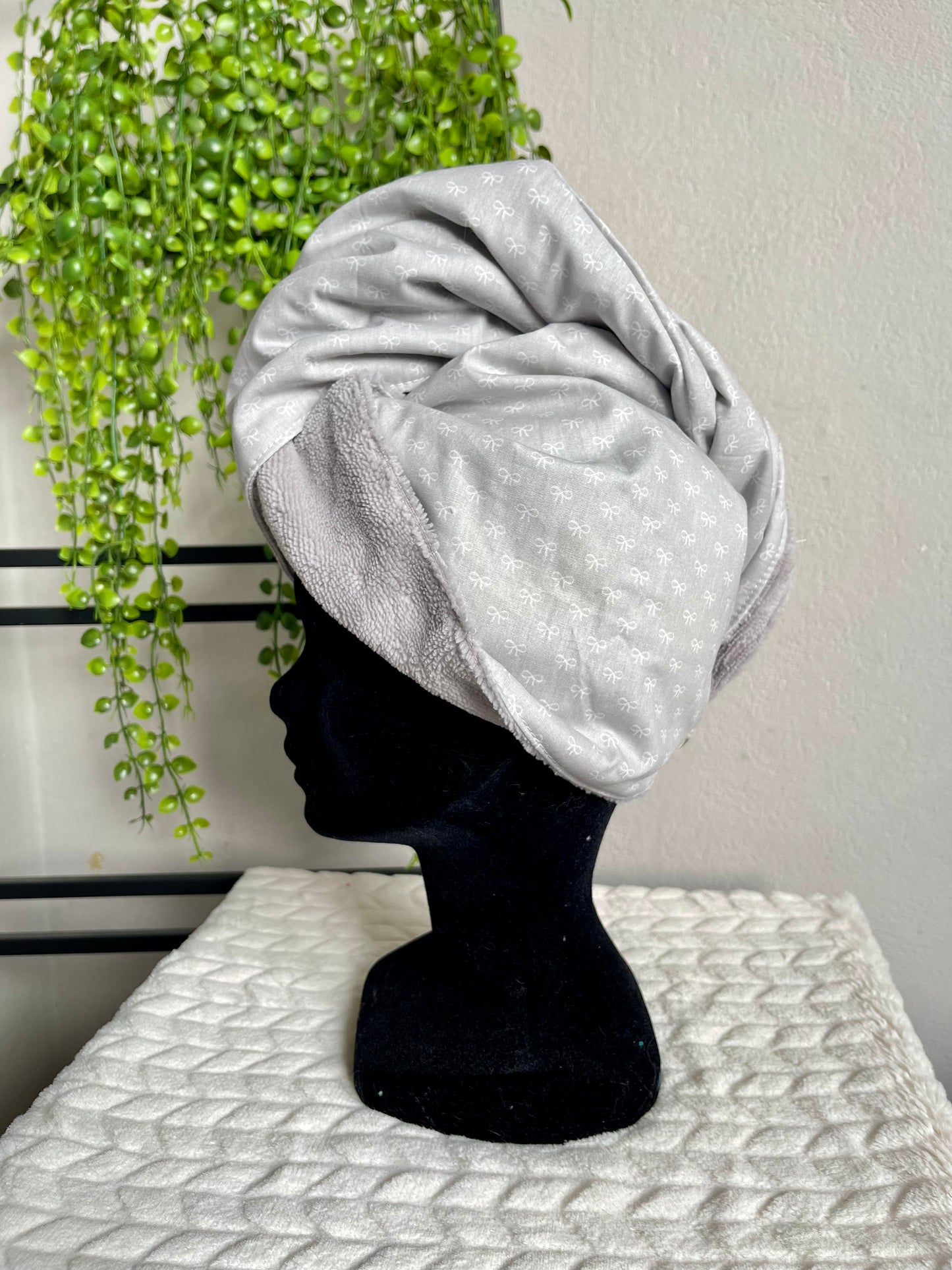 Serviette à cheveux sur mesure