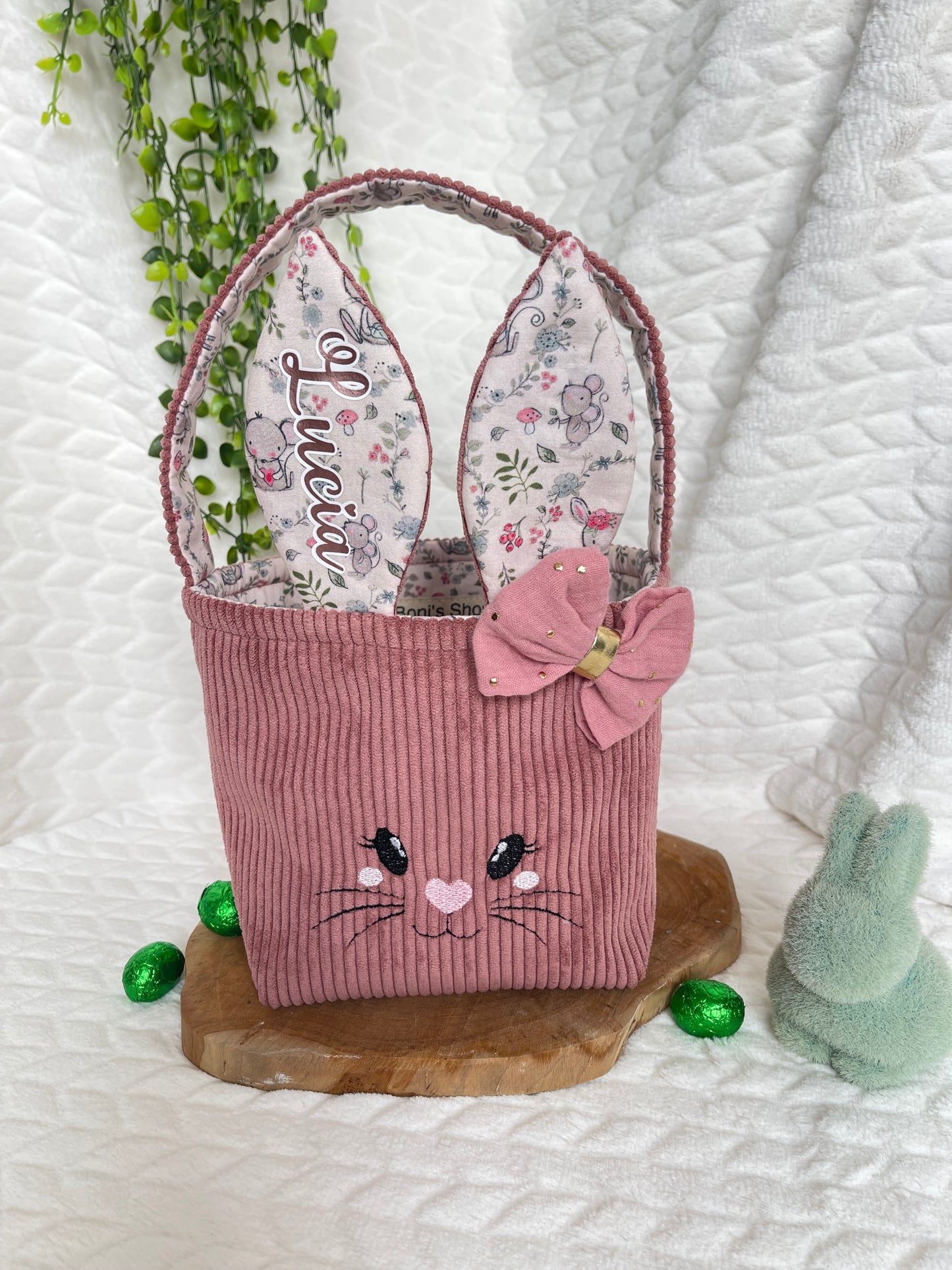 Panier lapin