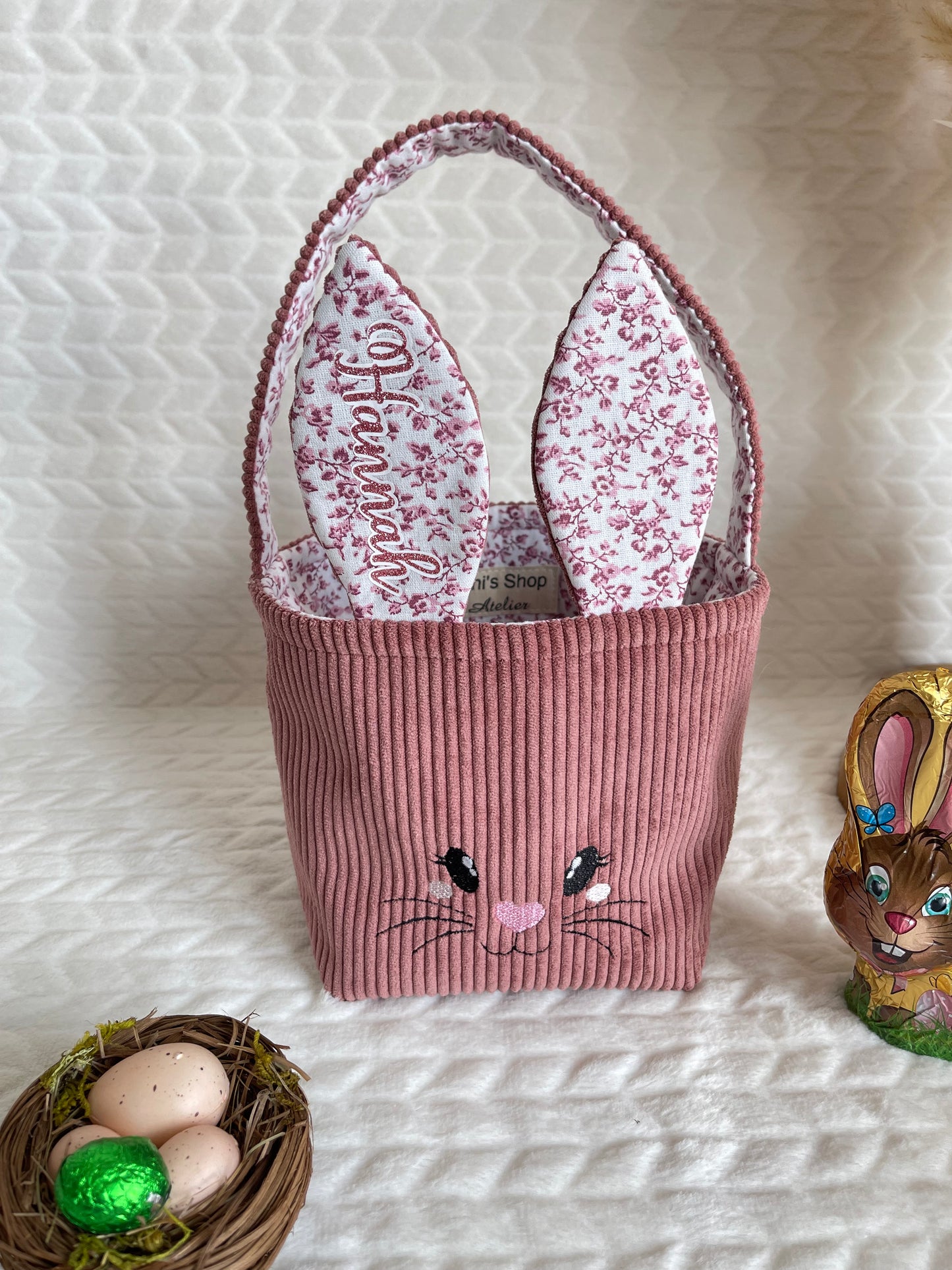 Panier lapin