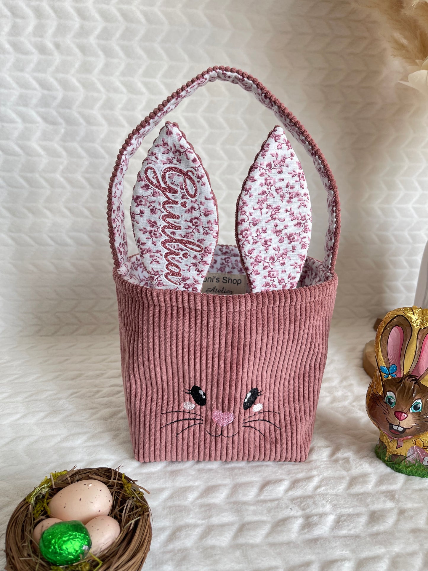 Panier lapin