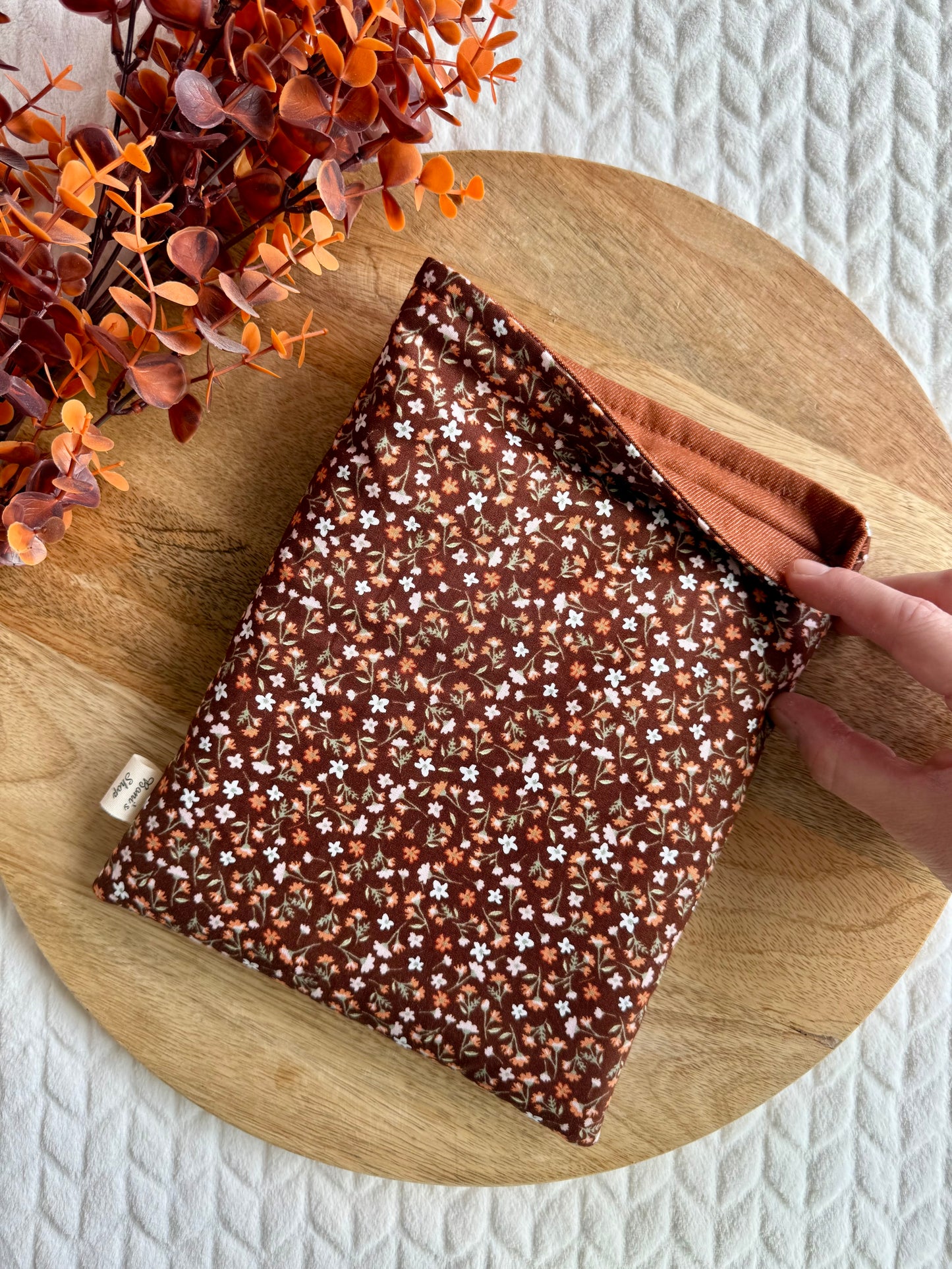 Housse pour livre automne