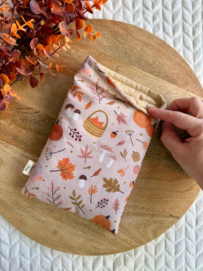 Housse pour livre automne