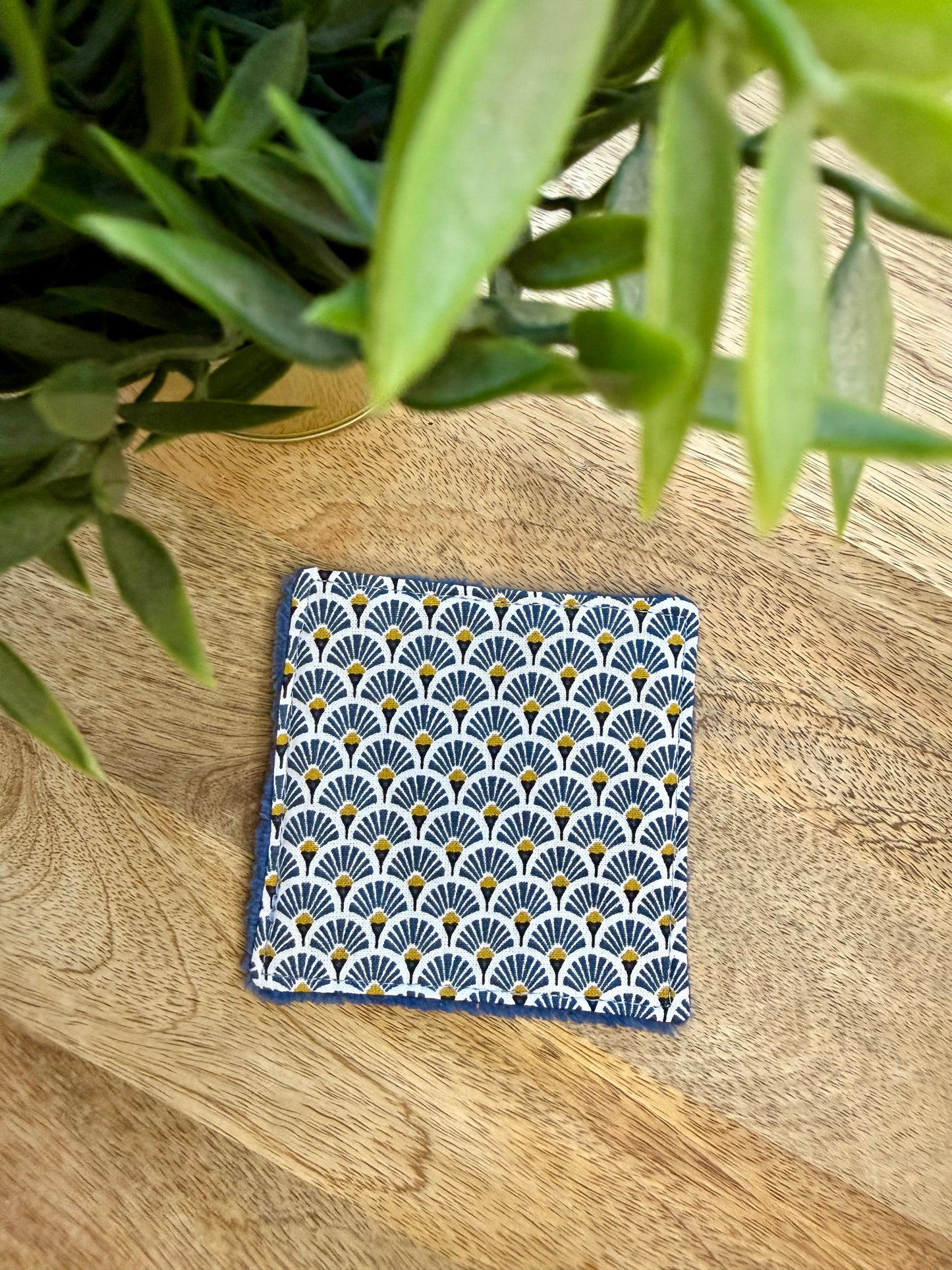 Lingettes au vrac en éponge bambou