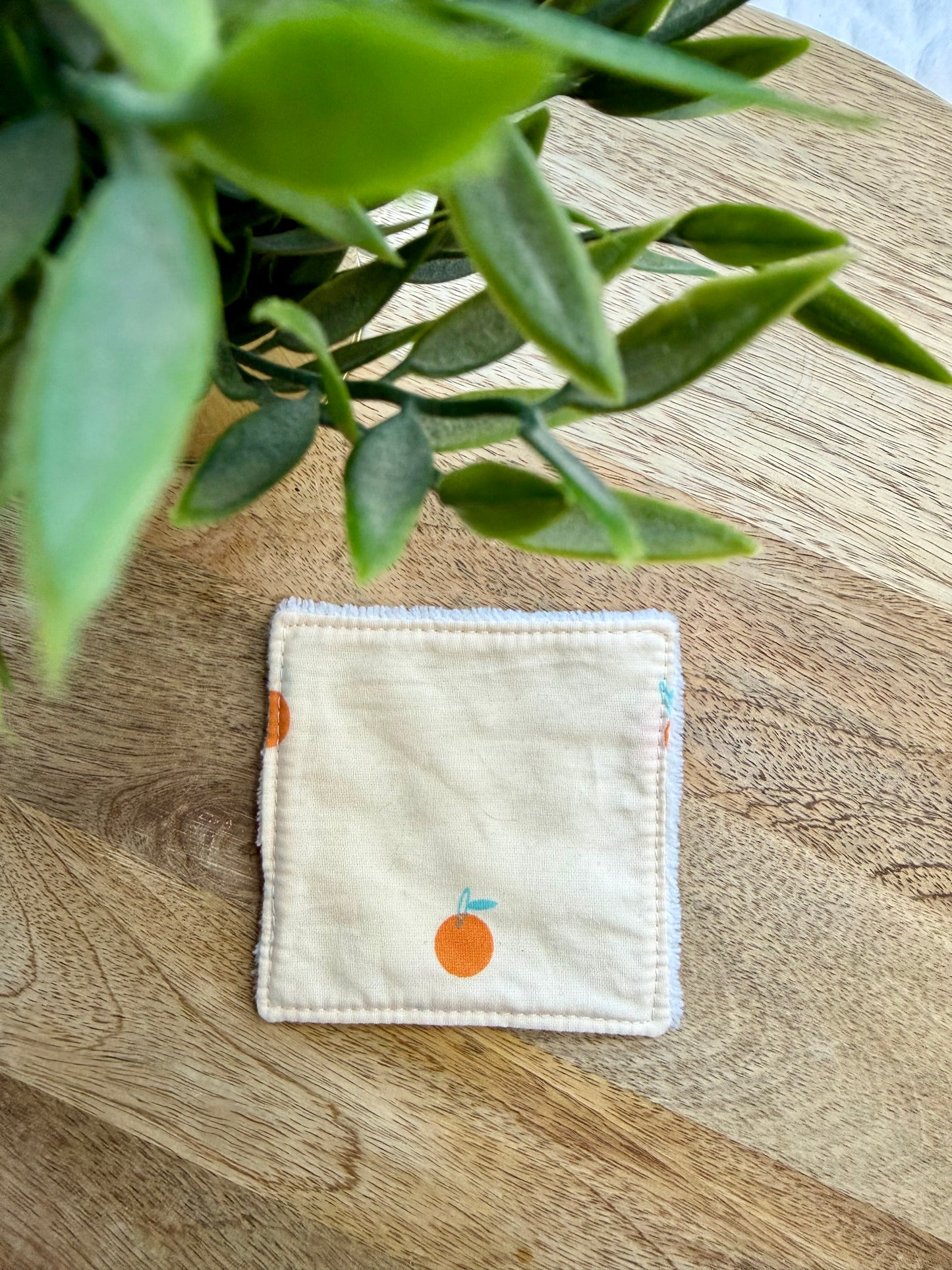 Lingettes au vrac en éponge bambou