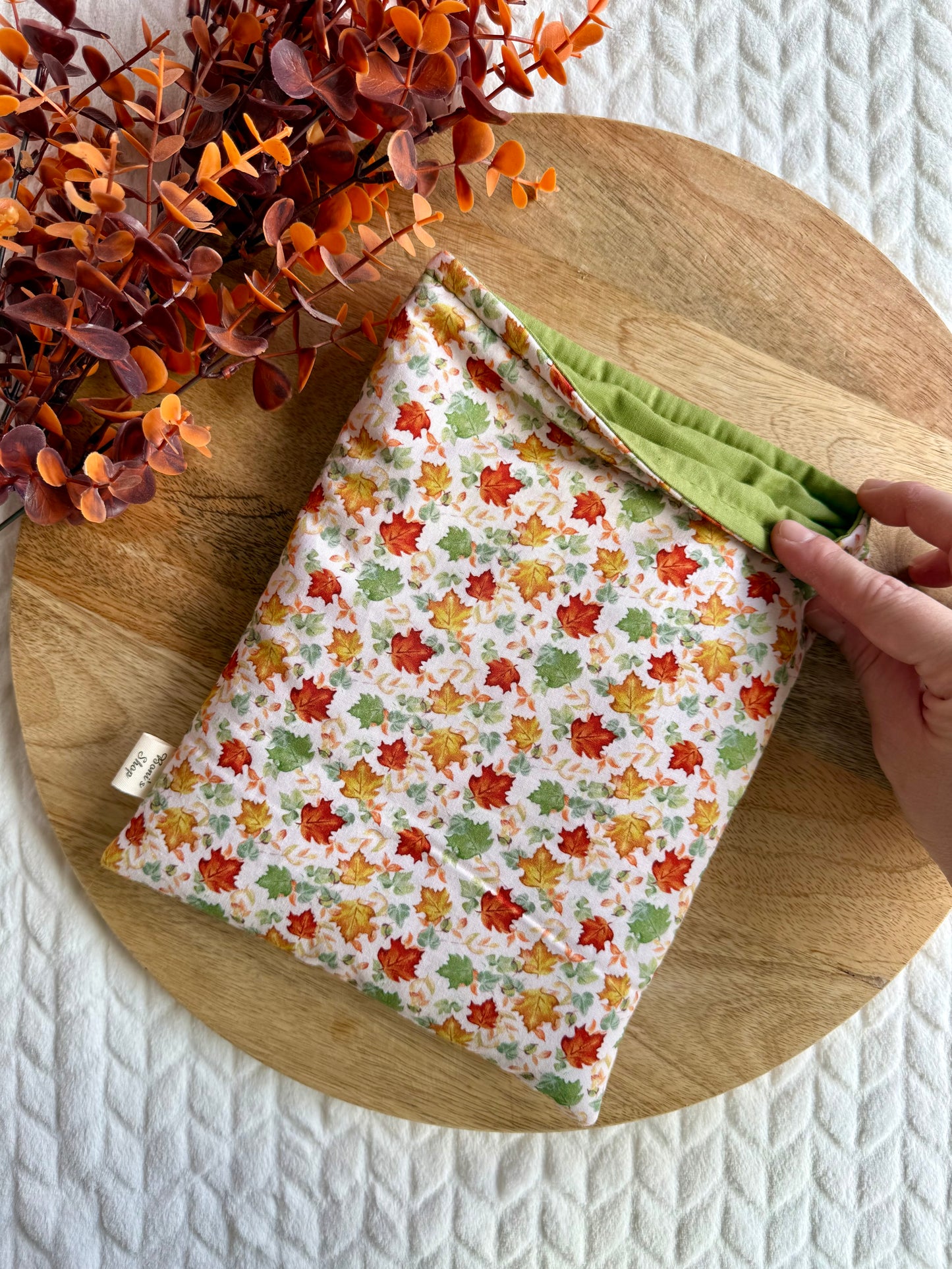 Housse pour livre automne