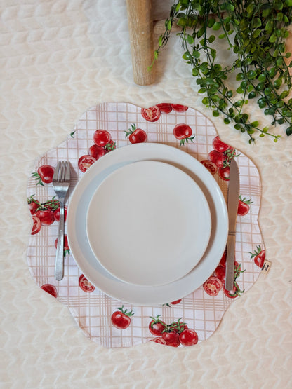 Set de table fleurs