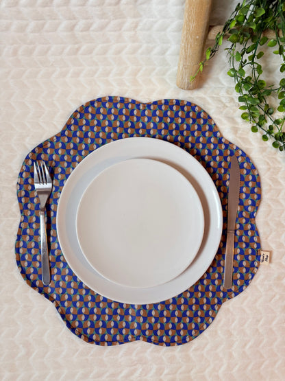Set de table fleurs
