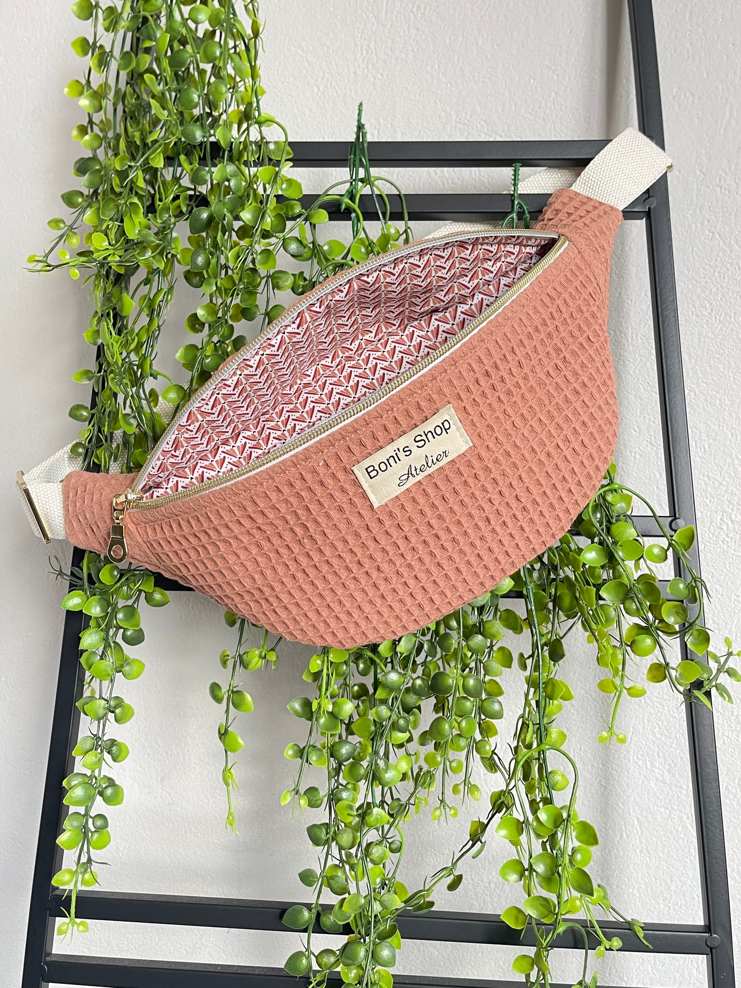 Sac banane adulte en nid d’abeille