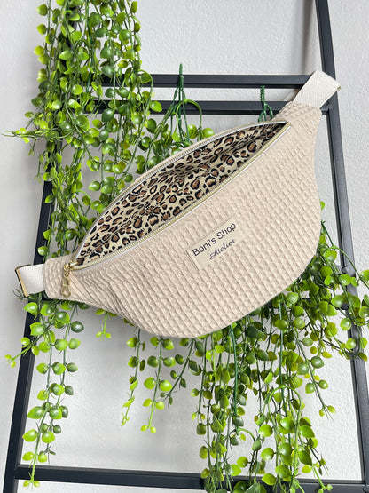 Sac banane adulte en nid d’abeille