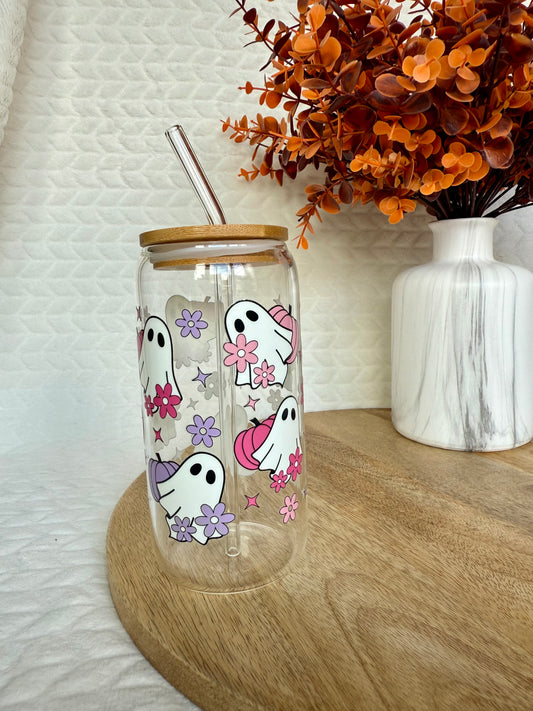 Verre en forme de canette