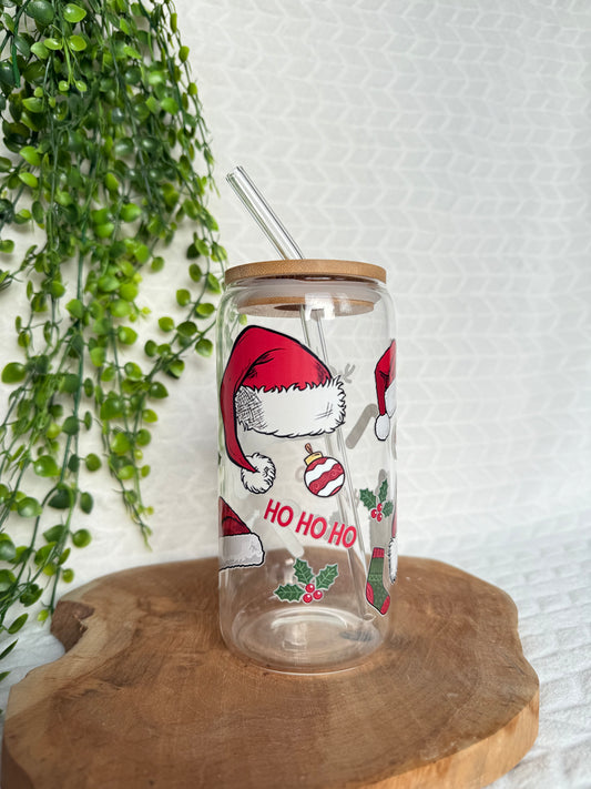 Verre en forme de canette Noël