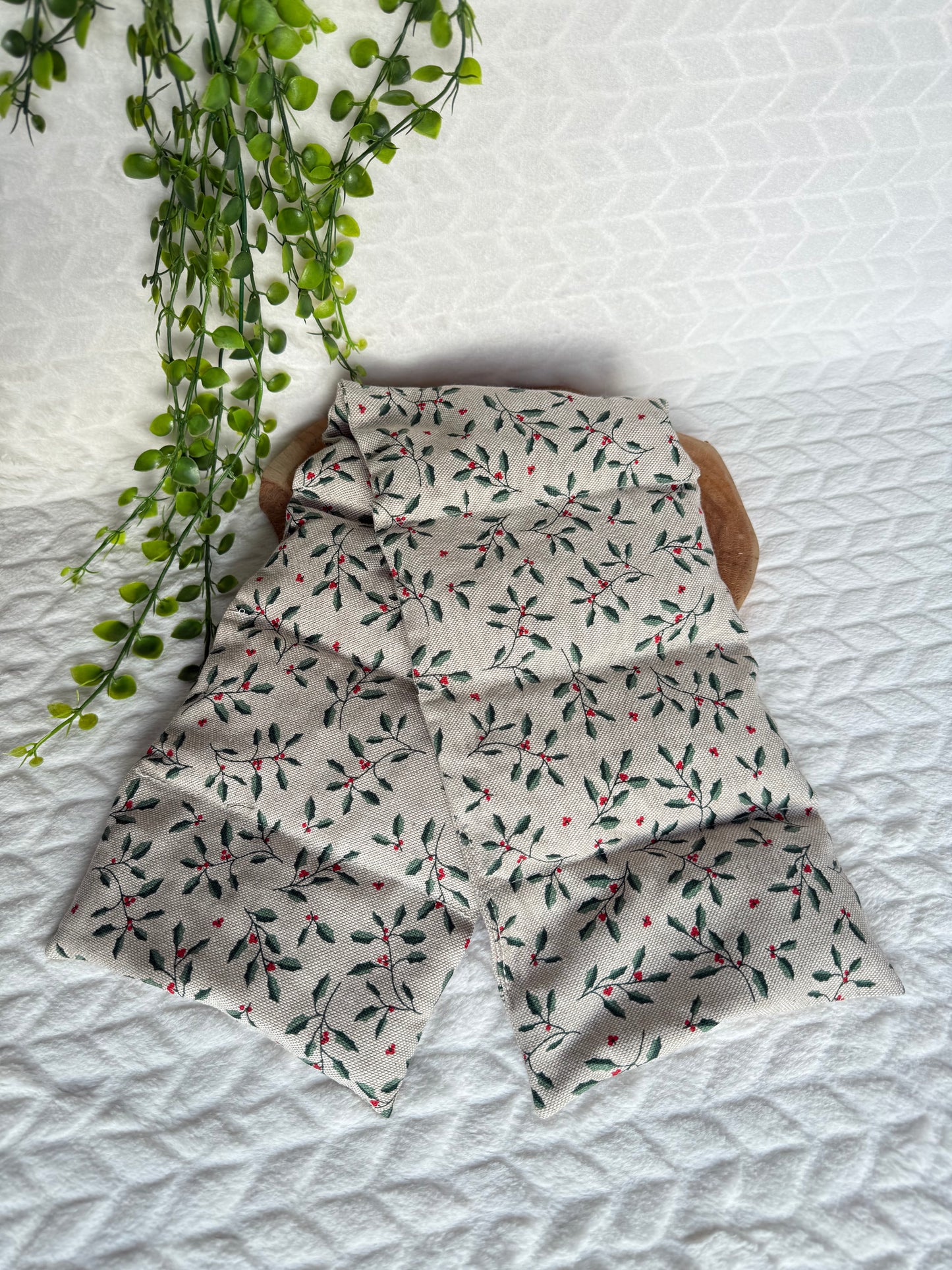 Bouillotte sèche aux noyaux de cerises Noël