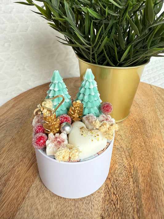 Mini bouquet de fondants parfumés - Édition Noël