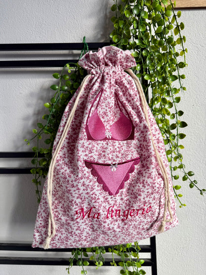 Pochon à linge personnalisable