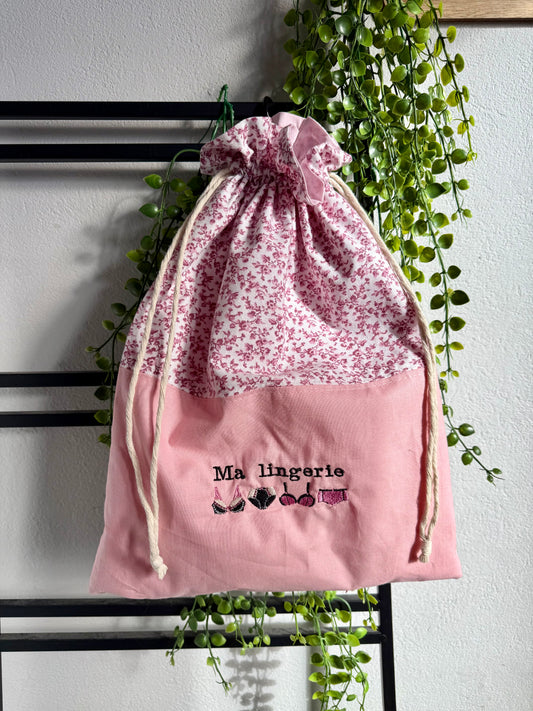 Pochon à linge personnalisable