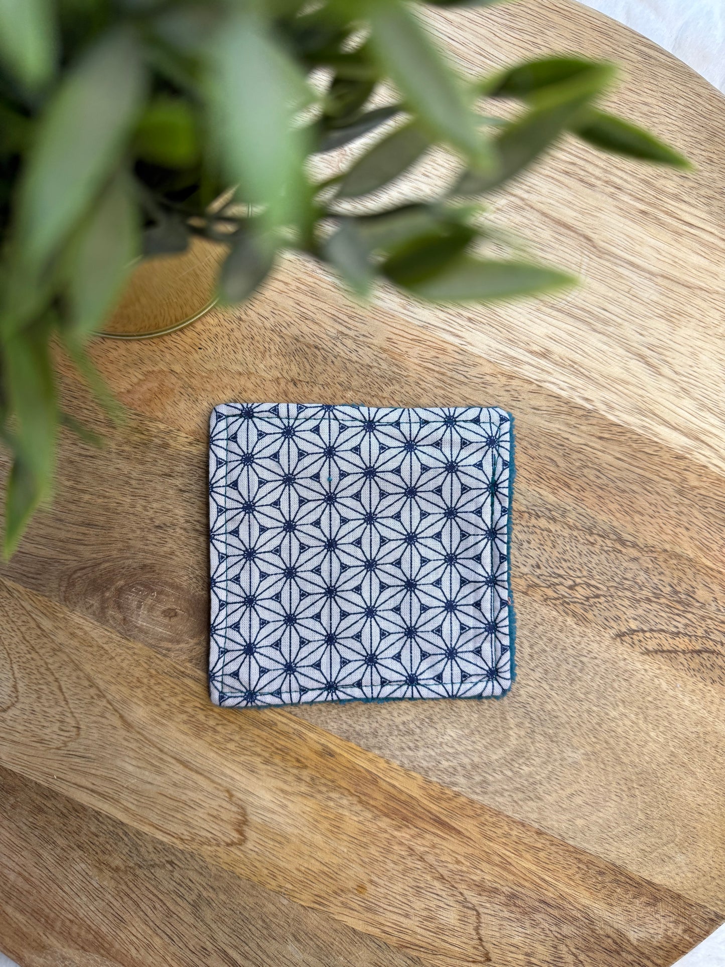 Lingettes au vrac en éponge bambou