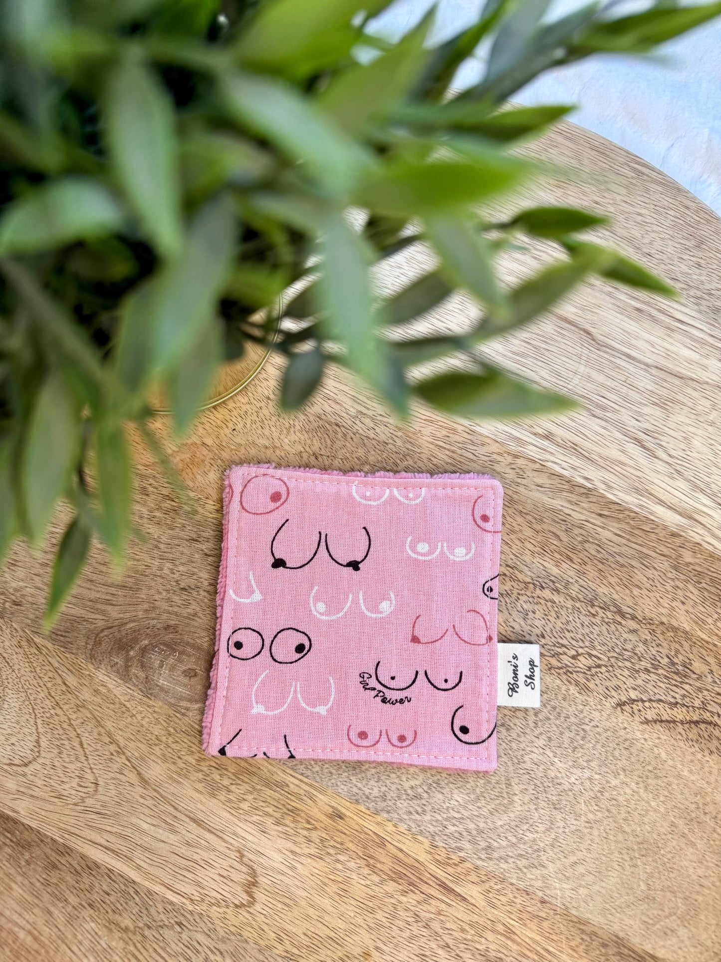 Lingettes au vrac en éponge bambou