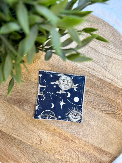 Lingettes au vrac en éponge bambou