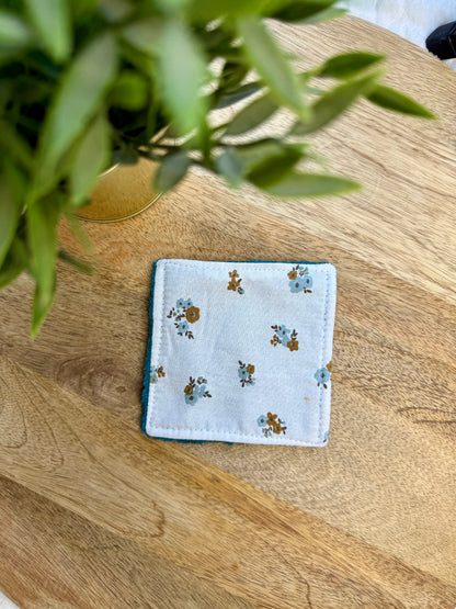 Lingettes au vrac en éponge bambou