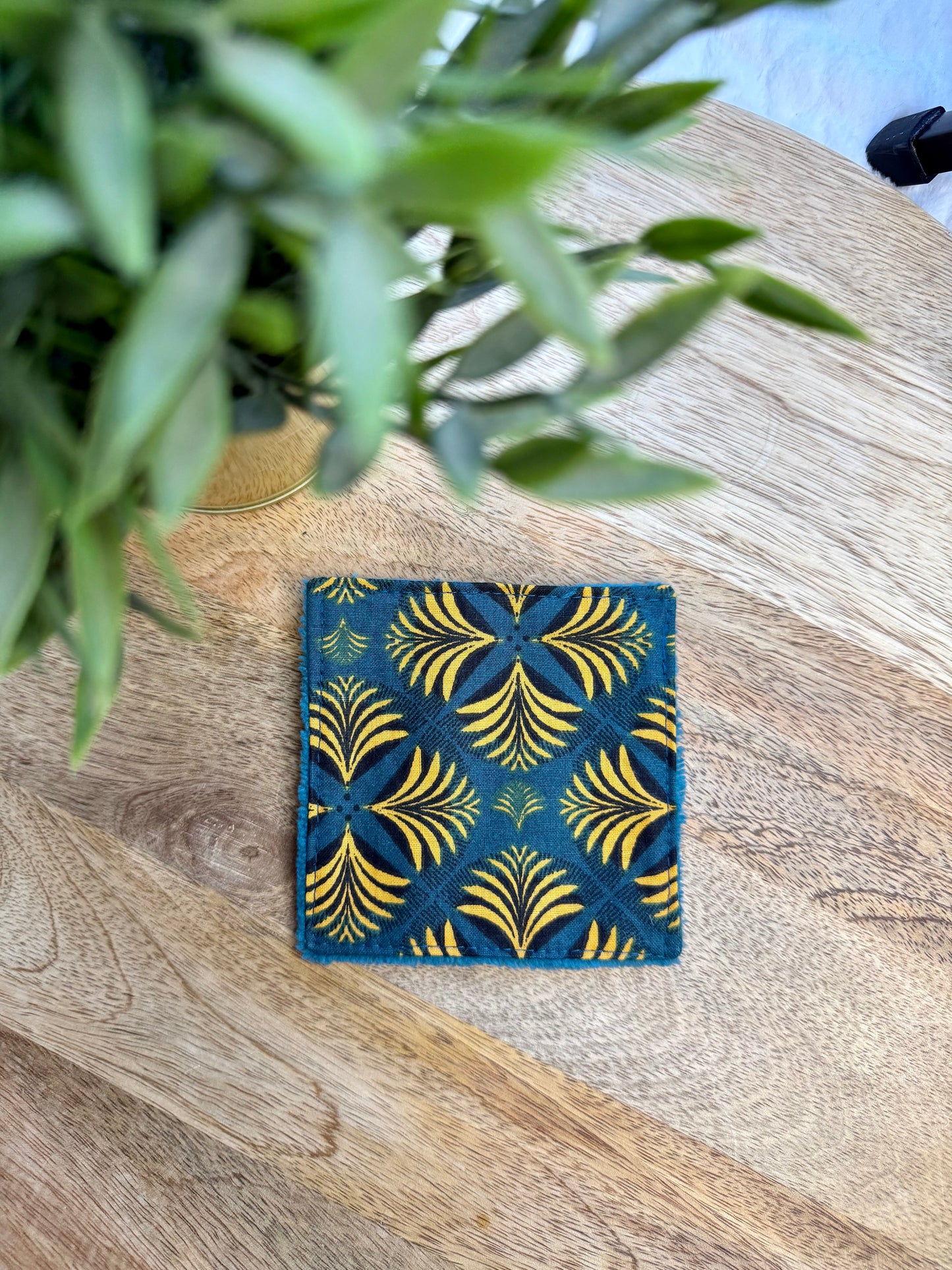 Lingettes au vrac en éponge bambou