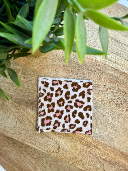 Lingettes au vrac en éponge bambou