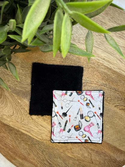 Lingettes au vrac en éponge bambou