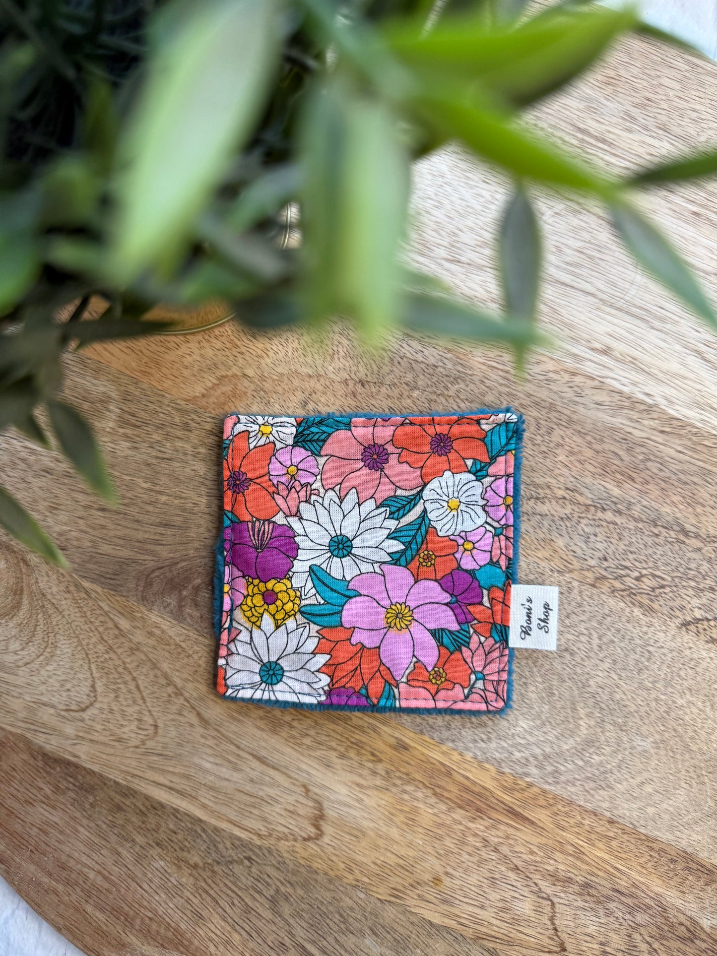 Lingettes au vrac en éponge bambou