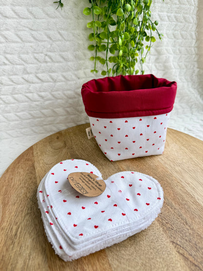 Lingettes et panière