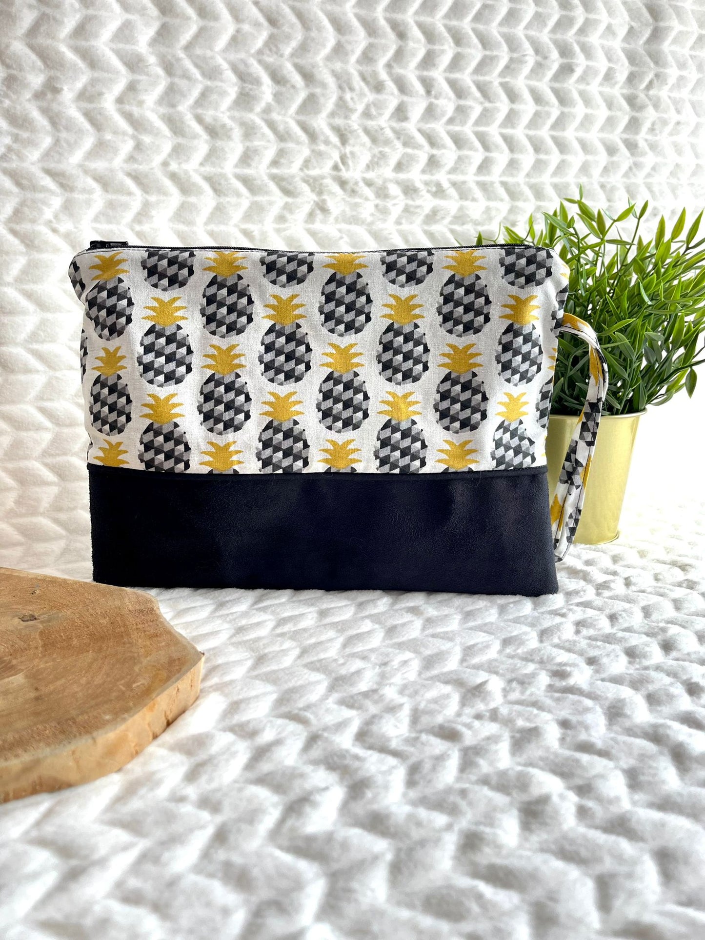 Pochette bi-matière